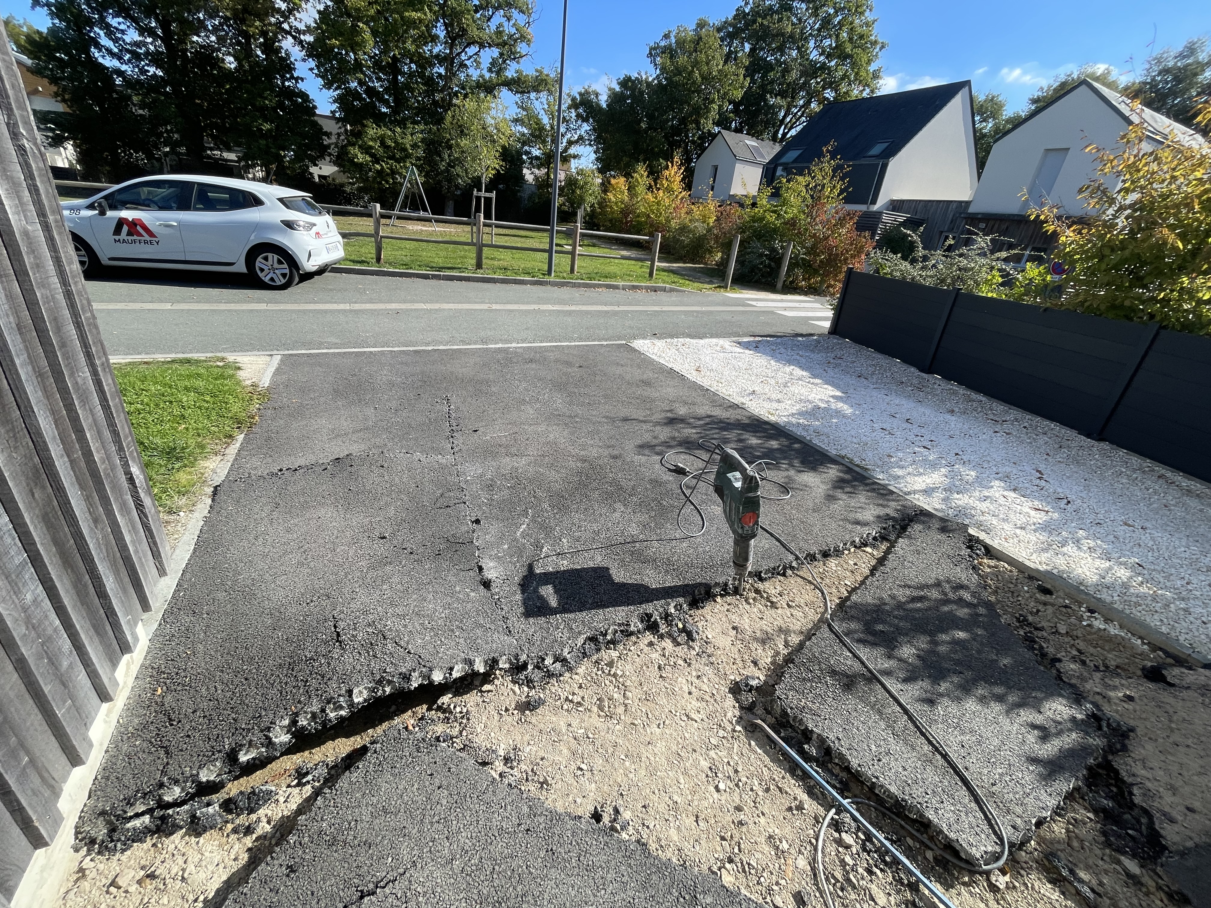 Chantier réfection allée Angers — C.R.A.C